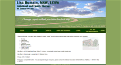 Desktop Screenshot of lisadumain.com