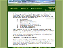 Tablet Screenshot of lisadumain.com